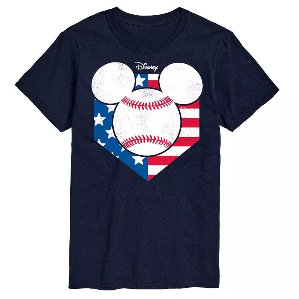 NWOT LAT Live and Tell Boys Navy Blue Disney Mickey Mouse T-Shirt Youth Large